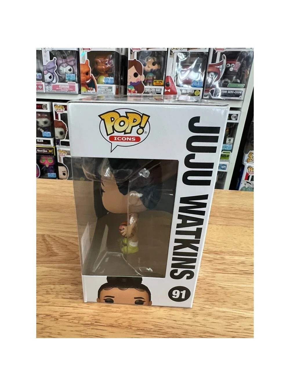 Juju Watkins Cardinal #12 Jersey Funko Pop #91 Icons USC Basketball Trojans CA